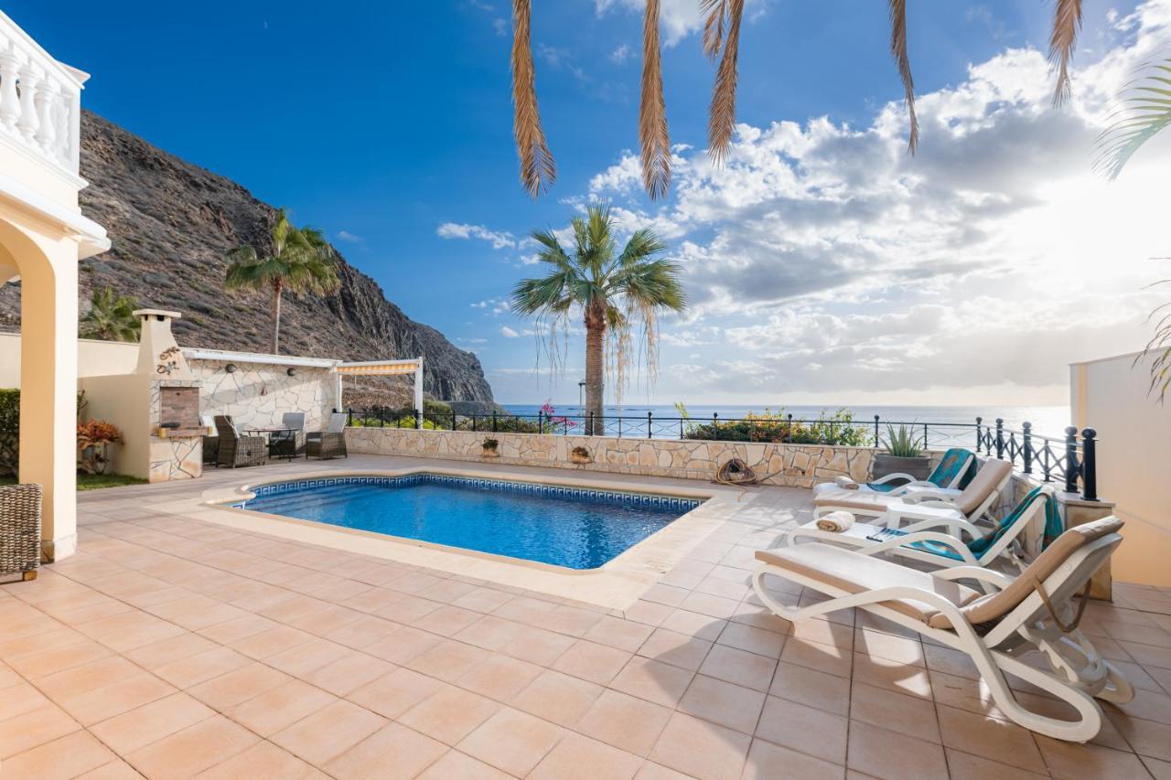 Villa Faya On The First Ocean Line With New Heated Pool Los Cristianos  Bagian luar foto