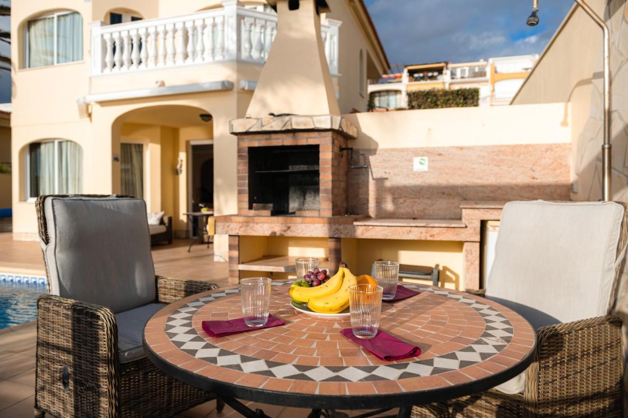 Villa Faya On The First Ocean Line With New Heated Pool Los Cristianos  Bagian luar foto