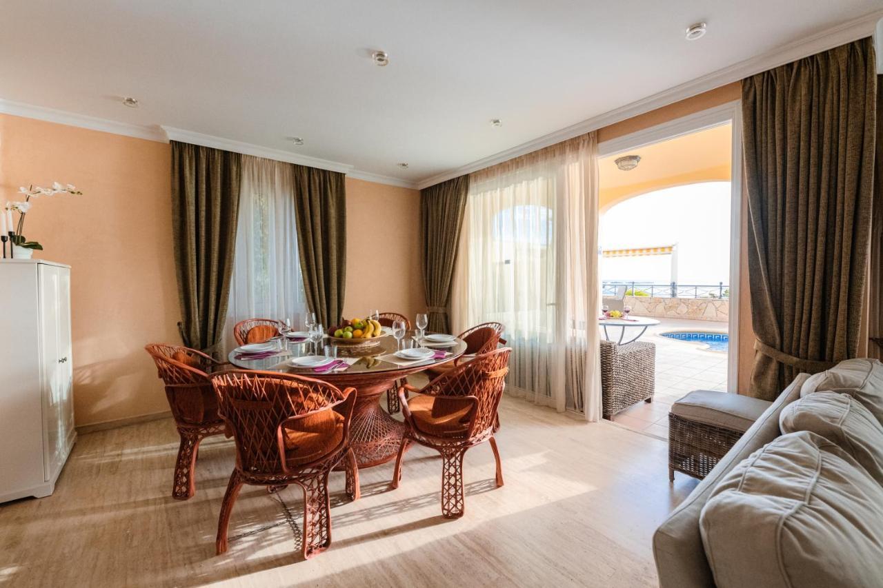 Villa Faya On The First Ocean Line With New Heated Pool Los Cristianos  Bagian luar foto